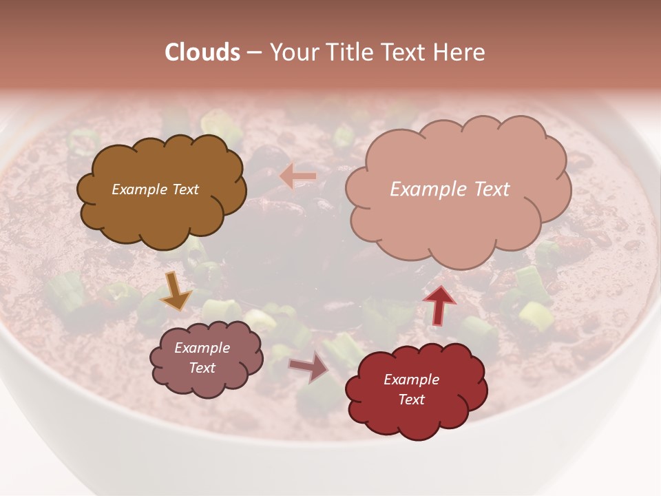 Vegan Meat Chilli Beans PowerPoint Template