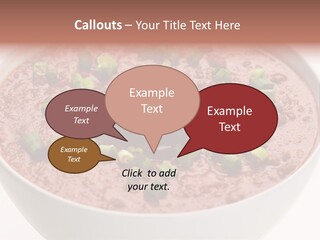 Vegan Meat Chilli Beans PowerPoint Template