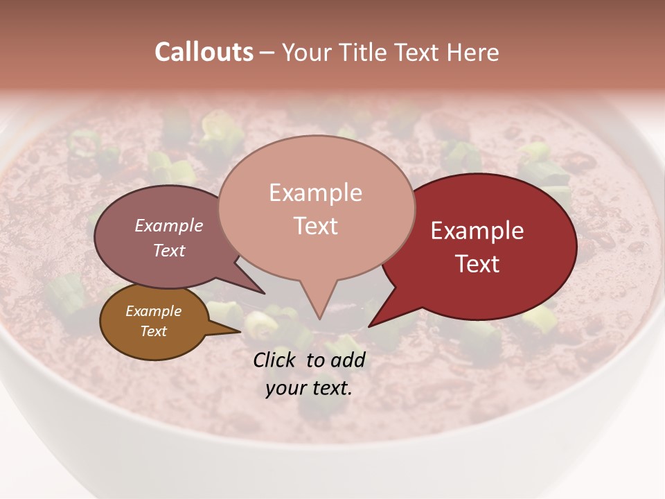 Vegan Meat Chilli Beans PowerPoint Template