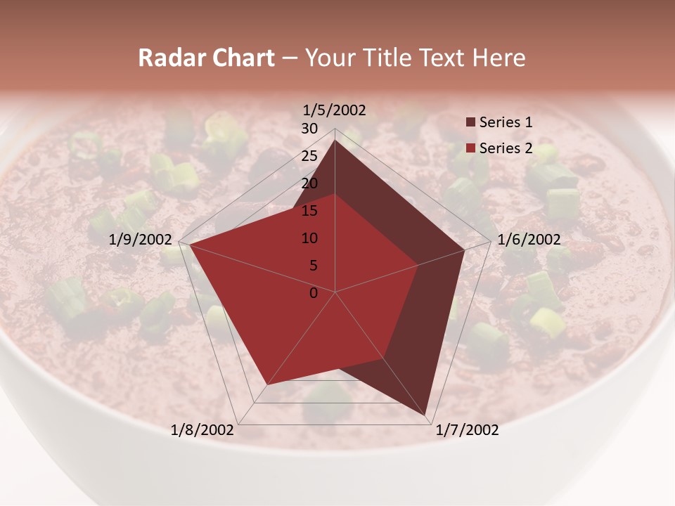 Vegan Meat Chilli Beans PowerPoint Template