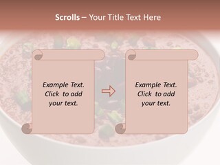 Vegan Meat Chilli Beans PowerPoint Template