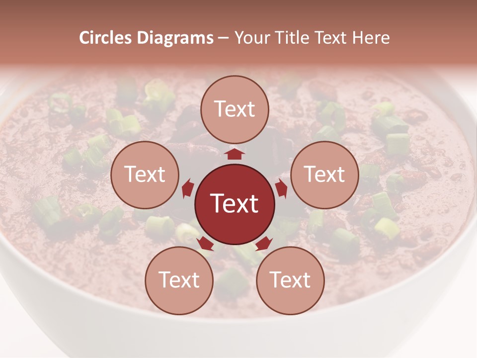 Vegan Meat Chilli Beans PowerPoint Template