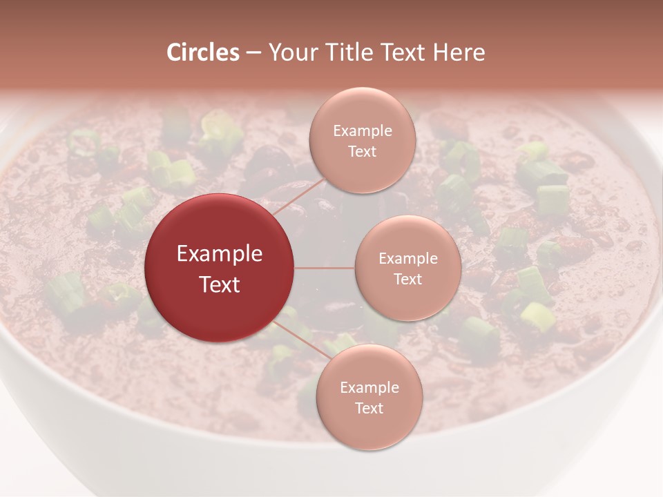 Vegan Meat Chilli Beans PowerPoint Template