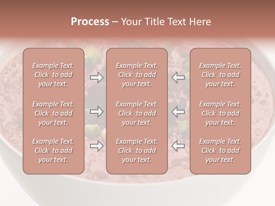 Vegan Meat Chilli Beans PowerPoint Template