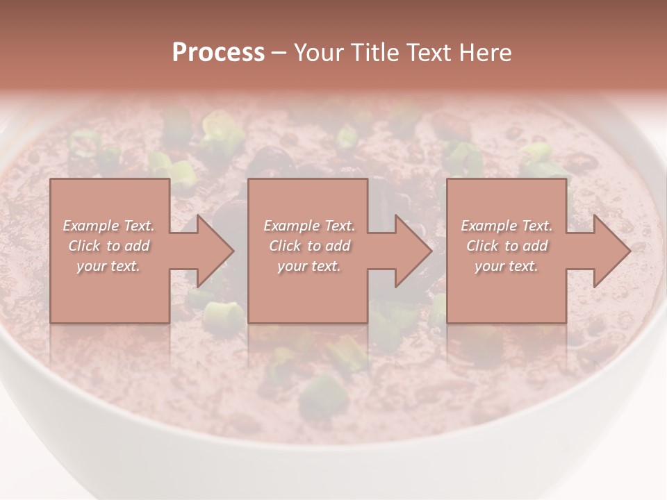 Vegan Meat Chilli Beans PowerPoint Template