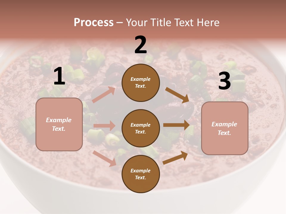 Vegan Meat Chilli Beans PowerPoint Template