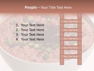Vegan Meat Chilli Beans PowerPoint Template