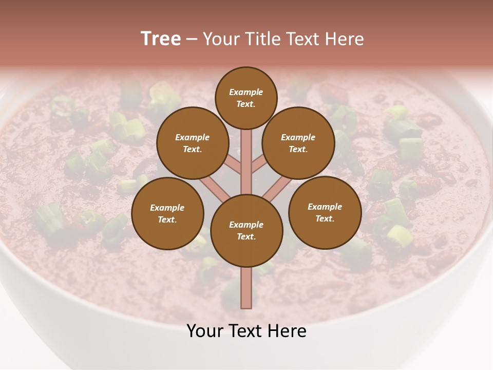 Vegan Meat Chilli Beans PowerPoint Template