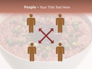 Vegan Meat Chilli Beans PowerPoint Template