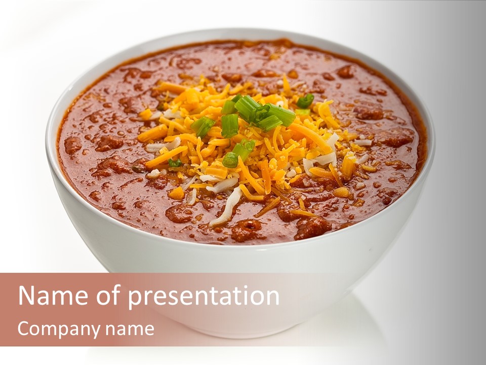 Vegetables Spicy Fast PowerPoint Template