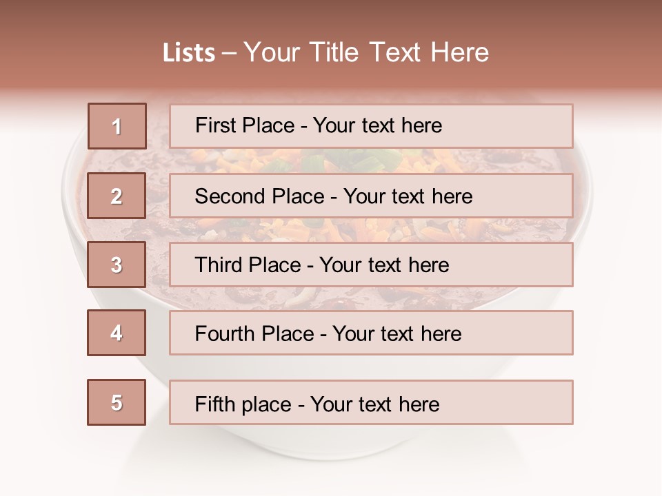 Vegetables Spicy Fast PowerPoint Template