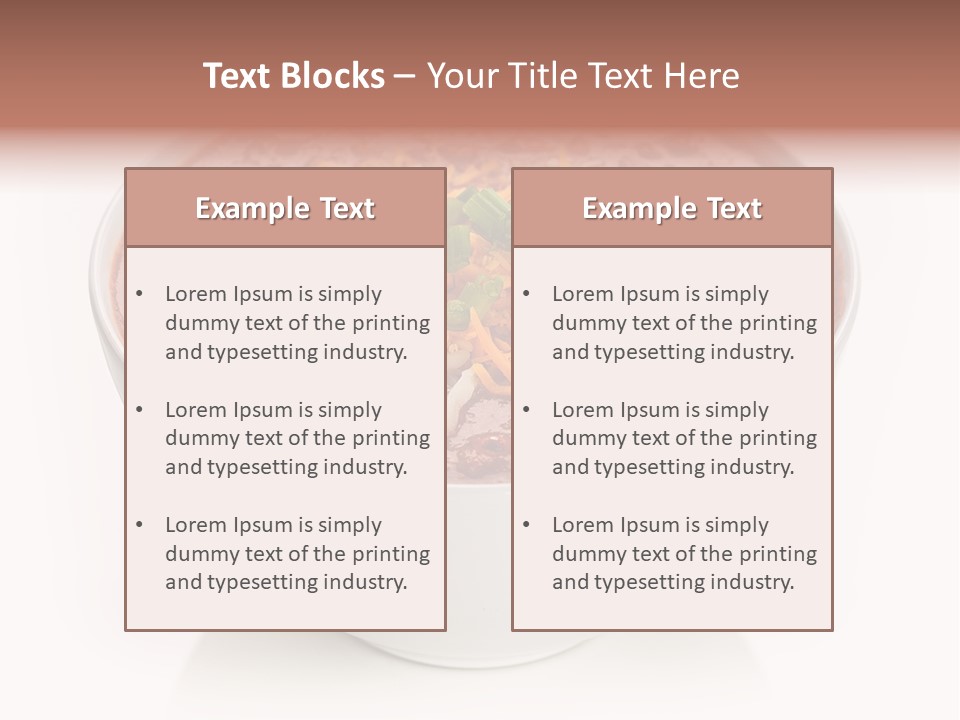 Vegetables Spicy Fast PowerPoint Template