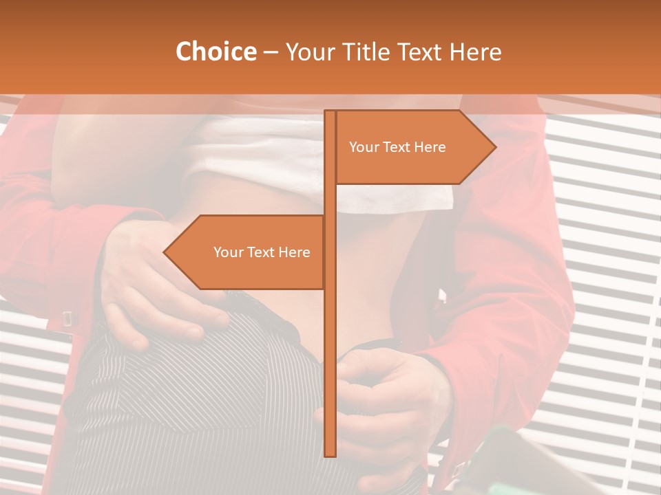 Undress Y Girl PowerPoint Template