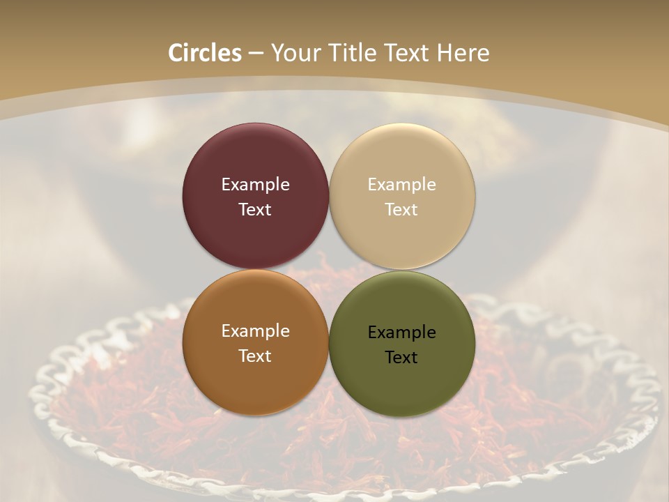 Dry Bowl Pepper PowerPoint Template