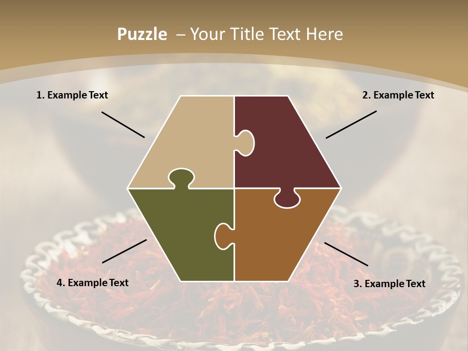 Dry Bowl Pepper PowerPoint Template