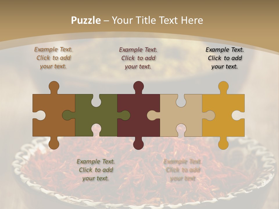 Dry Bowl Pepper PowerPoint Template