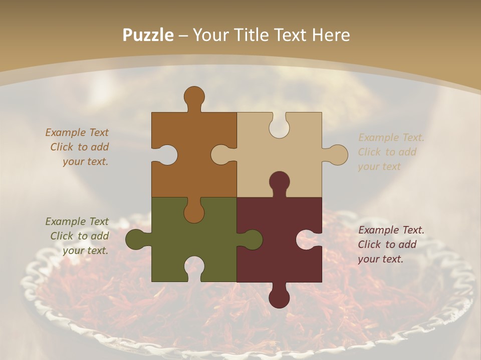 Dry Bowl Pepper PowerPoint Template