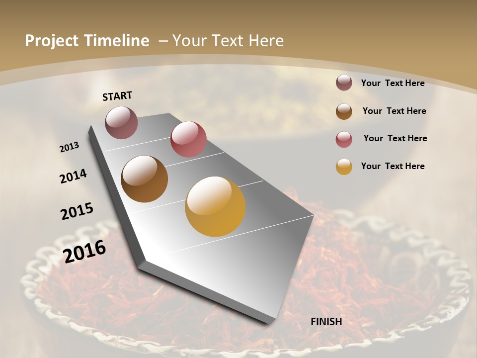 Dry Bowl Pepper PowerPoint Template