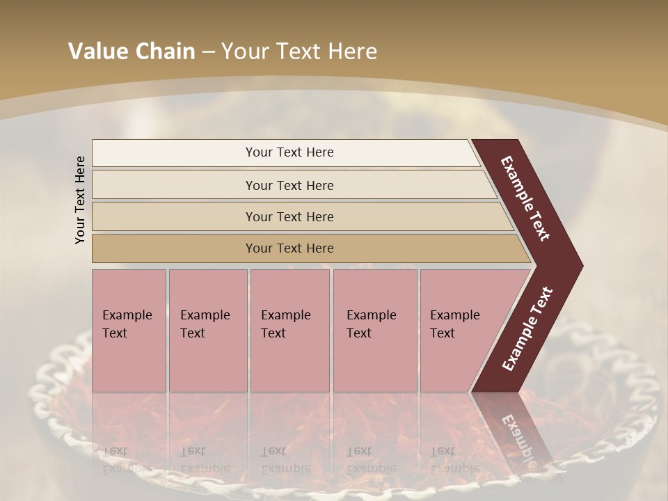 Dry Bowl Pepper PowerPoint Template