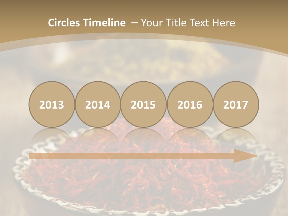 Dry Bowl Pepper PowerPoint Template