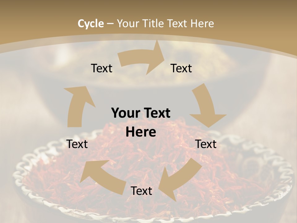 Dry Bowl Pepper PowerPoint Template