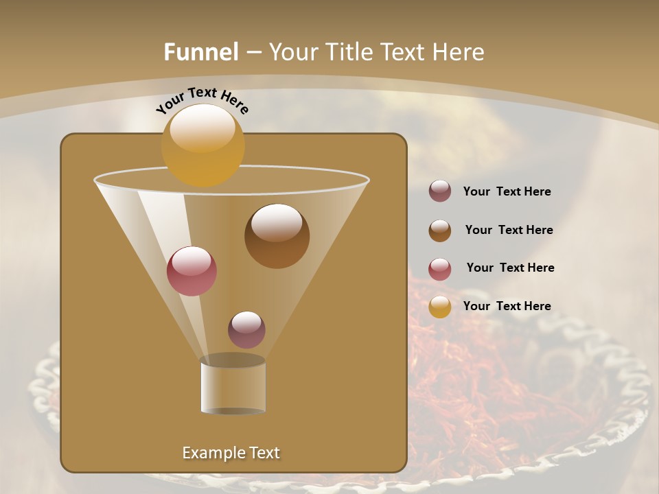 Dry Bowl Pepper PowerPoint Template