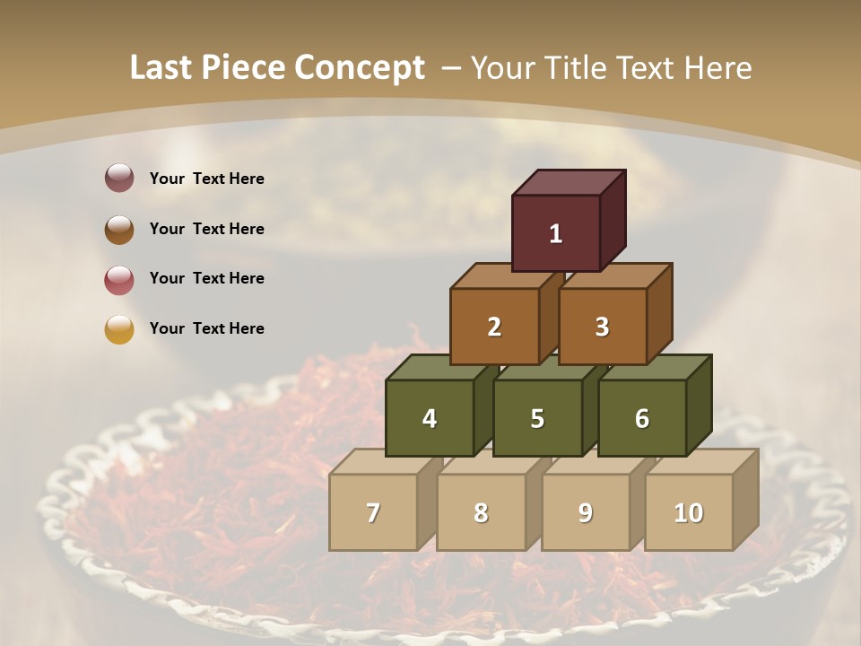 Dry Bowl Pepper PowerPoint Template