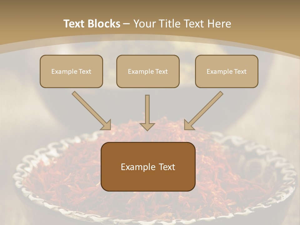 Dry Bowl Pepper PowerPoint Template