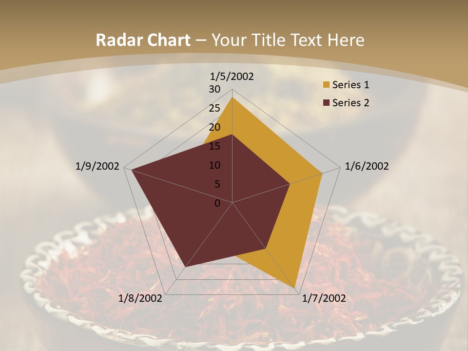 Dry Bowl Pepper PowerPoint Template