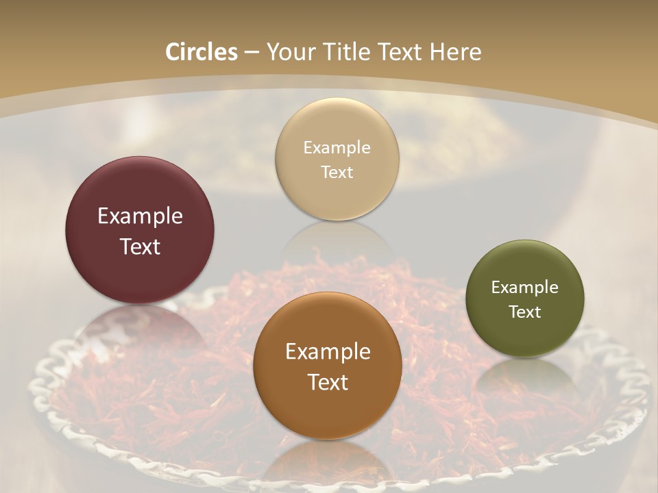 Dry Bowl Pepper PowerPoint Template