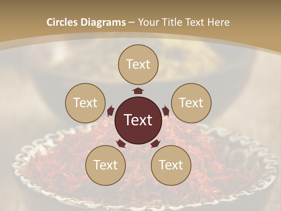 Dry Bowl Pepper PowerPoint Template