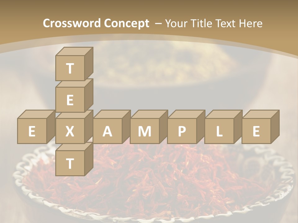 Dry Bowl Pepper PowerPoint Template