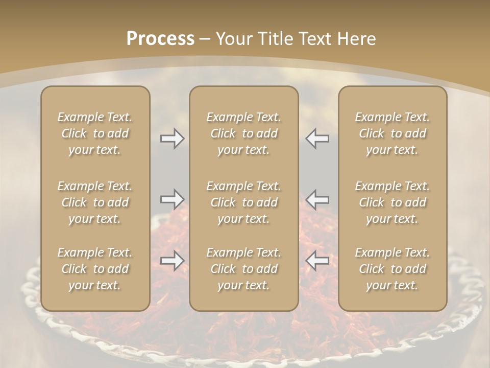 Dry Bowl Pepper PowerPoint Template
