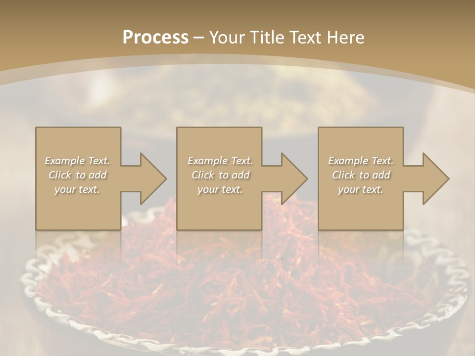 Dry Bowl Pepper PowerPoint Template