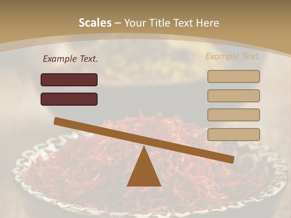 Dry Bowl Pepper PowerPoint Template