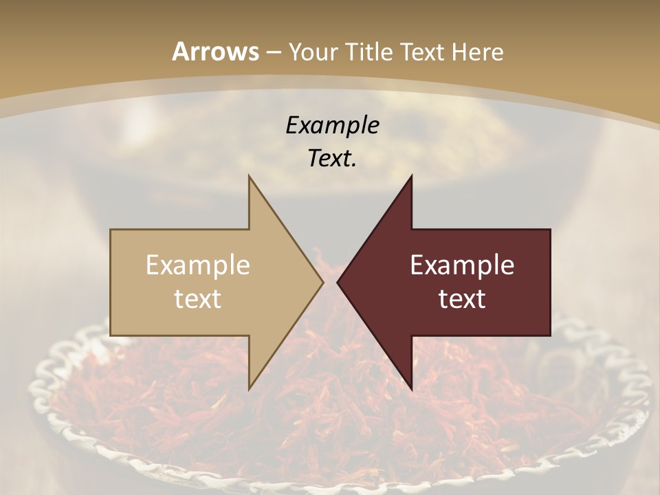 Dry Bowl Pepper PowerPoint Template