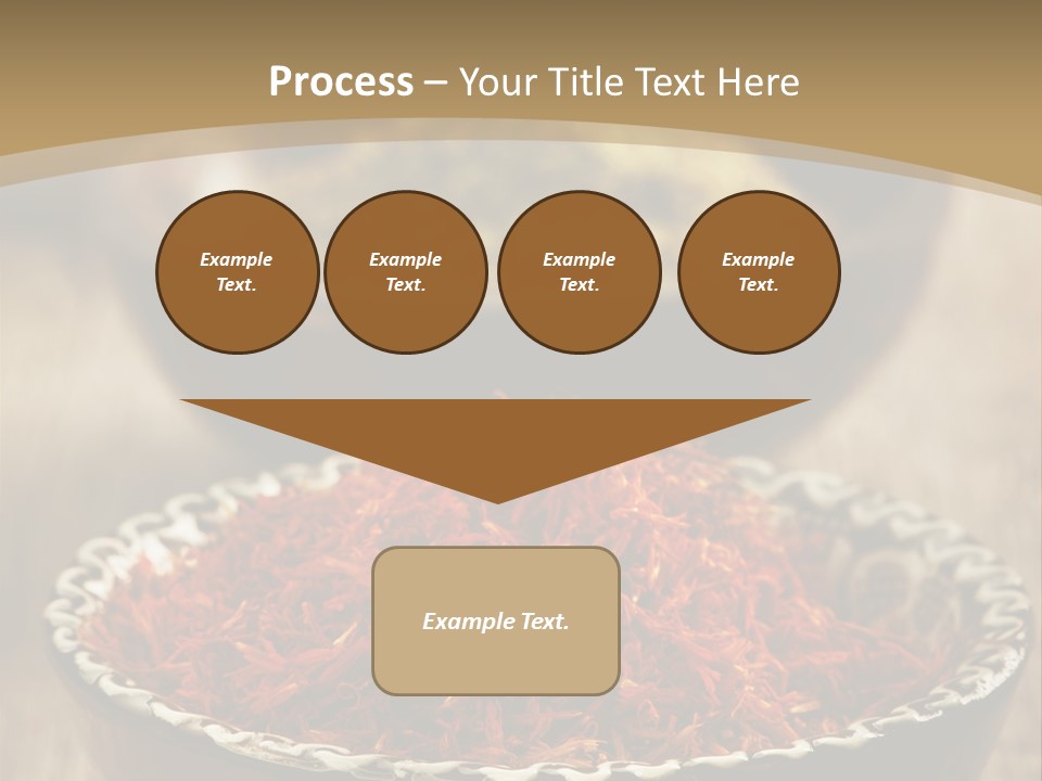 Dry Bowl Pepper PowerPoint Template