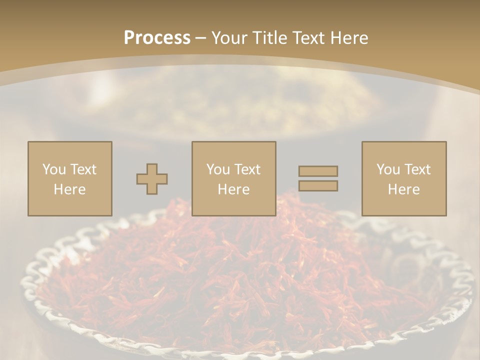 Dry Bowl Pepper PowerPoint Template