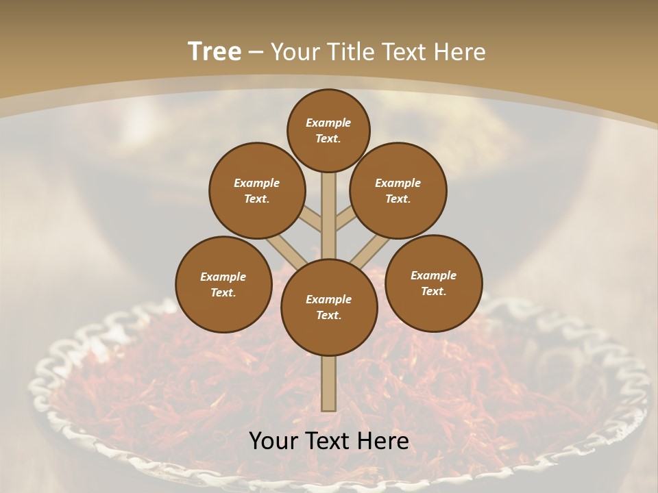 Dry Bowl Pepper PowerPoint Template