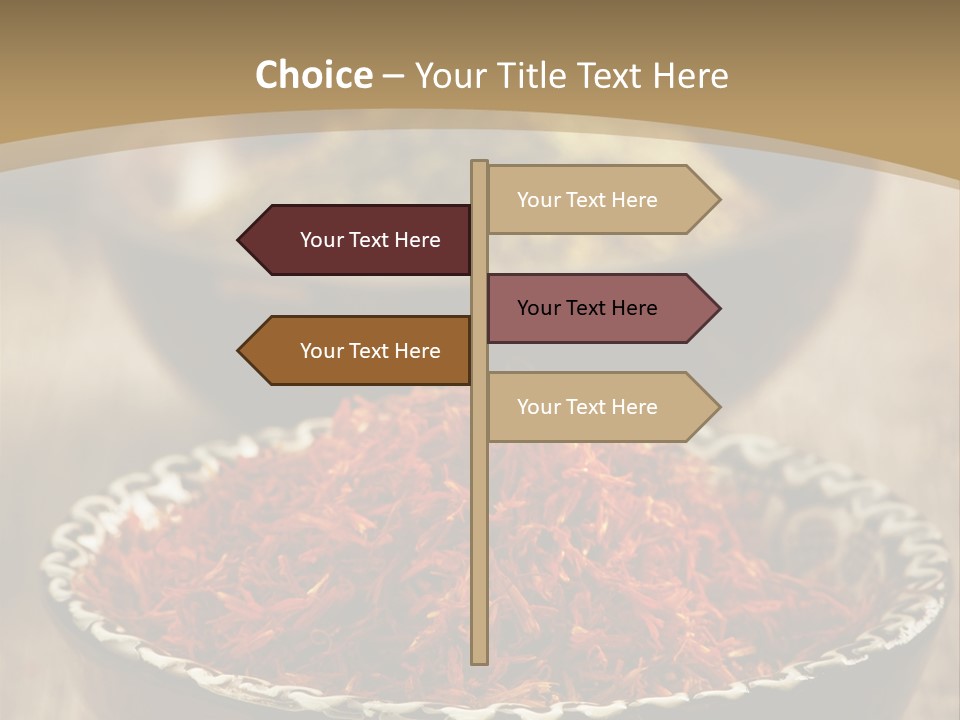 Dry Bowl Pepper PowerPoint Template