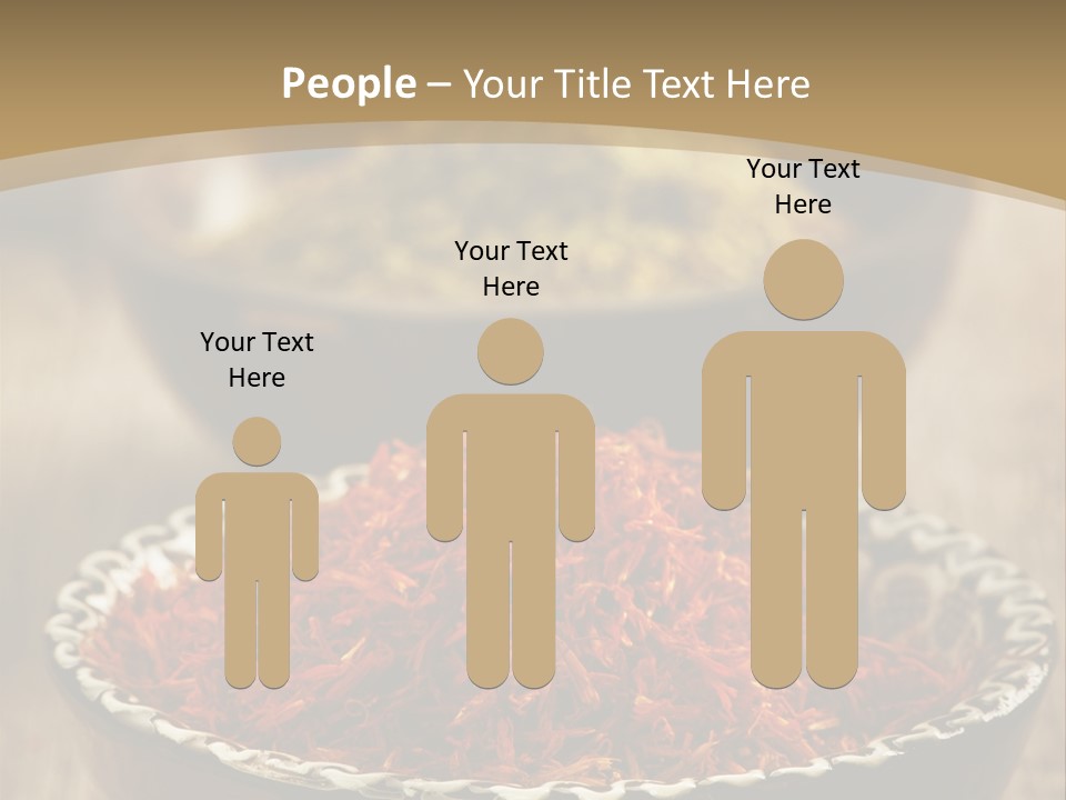 Dry Bowl Pepper PowerPoint Template