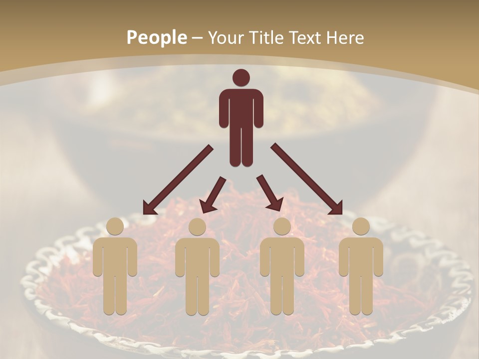 Dry Bowl Pepper PowerPoint Template