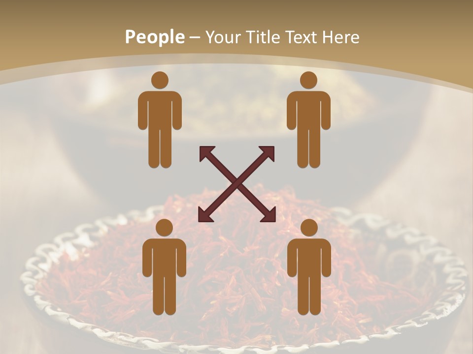 Dry Bowl Pepper PowerPoint Template