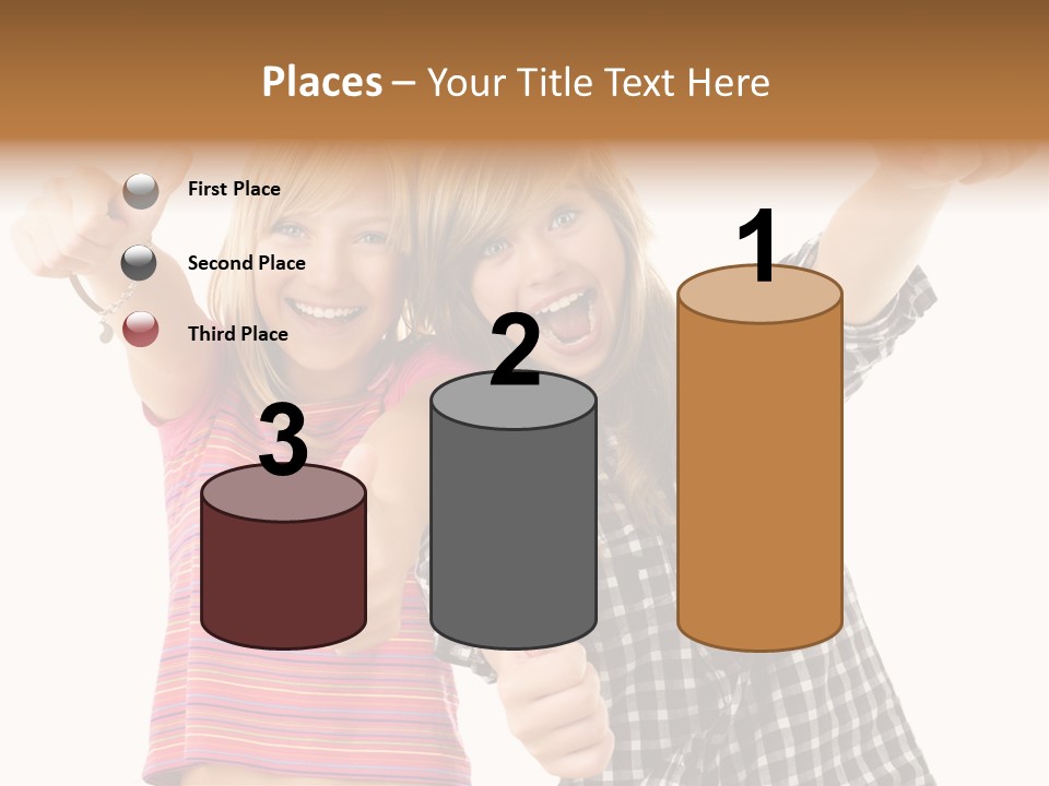 Teen Person Joy PowerPoint Template