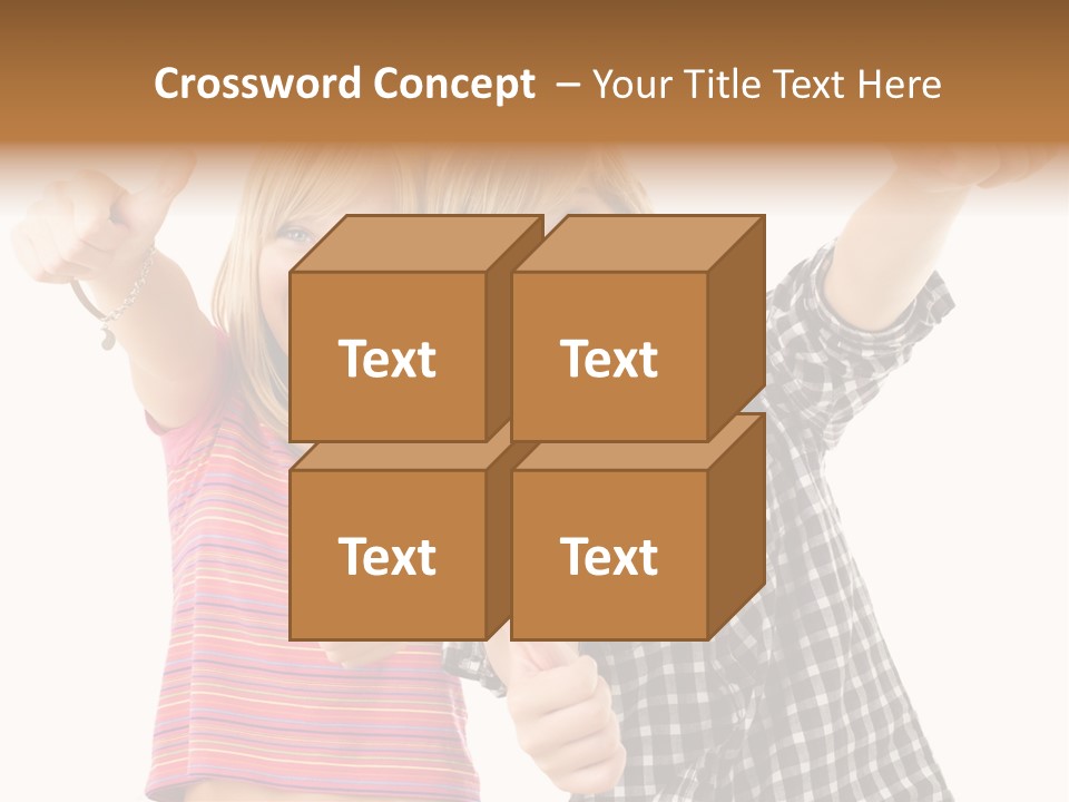 Teen Person Joy PowerPoint Template