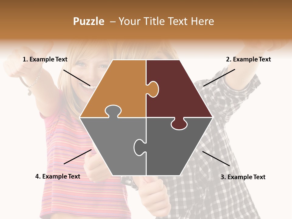 Teen Person Joy PowerPoint Template