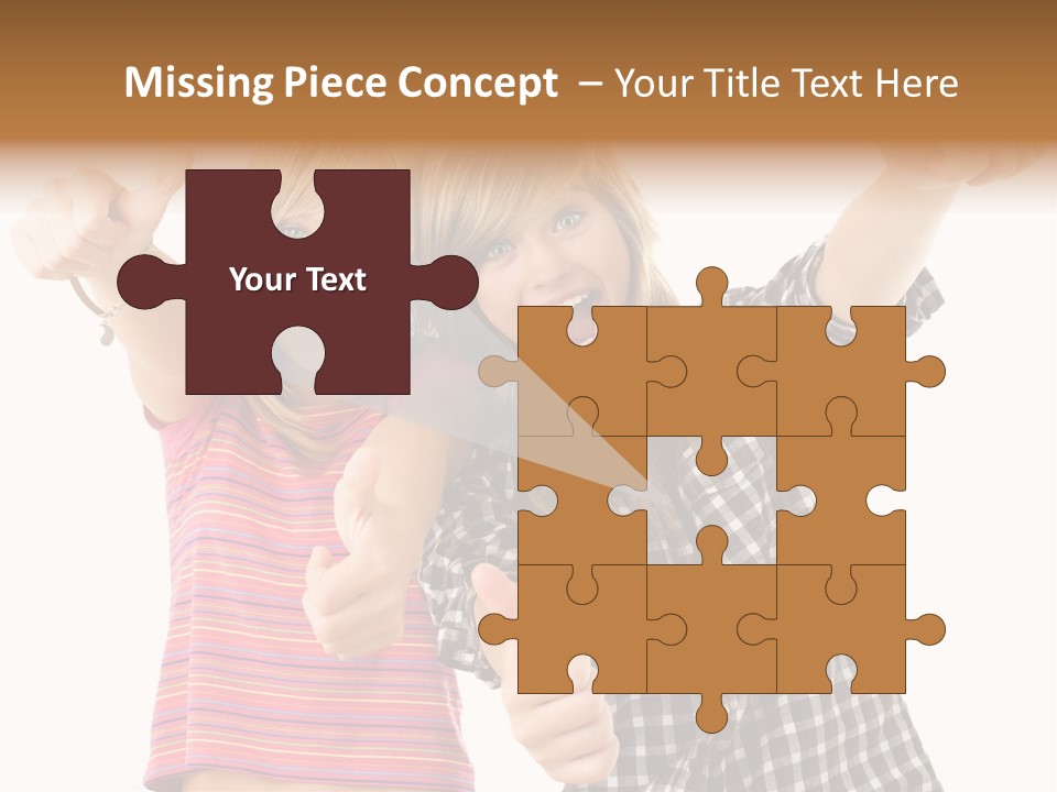 Teen Person Joy PowerPoint Template