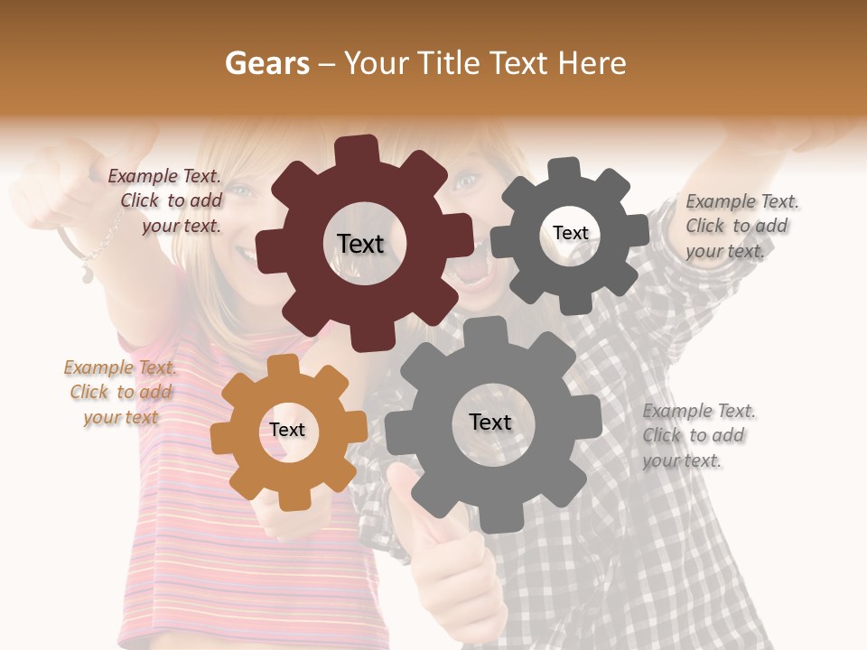 Teen Person Joy PowerPoint Template