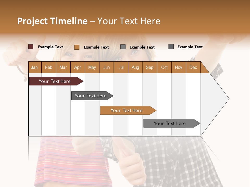 Teen Person Joy PowerPoint Template