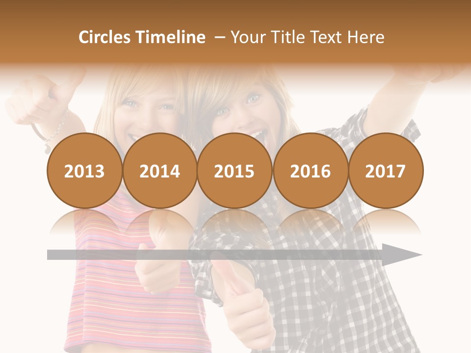 Teen Person Joy PowerPoint Template